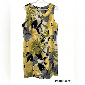 Jessica Spring Yellow Floral Dress